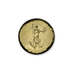 AMERCIAN ANCIENTS - $20 SAINT-GAUDENS TRIBUTE - 1 TROY OUNCE - 28MM - .9999 FINE GOLD - ONLY 100 MINTED - IN CAPSULE
