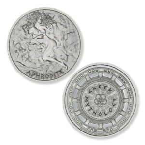 GREEK MYTHOLOGY SERIES – APHRODITE – 1 TROY OUNCE – 39MM