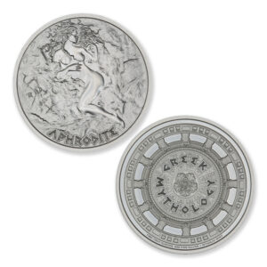GREEK MYTHOLOGY SERIES – APHRODITE – 2 TROY OUNCE – 39MM