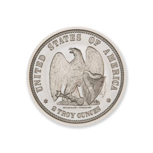 1872 AMAZONIAN QUARTER DOLLAR TRIBUTE – 2 TROY OUNCE – 39MM