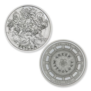 GREEK MYTHOLOGY SERIES – SCYLLA – 2 TROY OUNCE – 39MM
