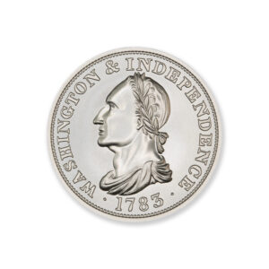1783 DATED WASHINGTON & INDEPENDENCE CENT TRIBUTE – 2 TROY OUNCE – 39MM