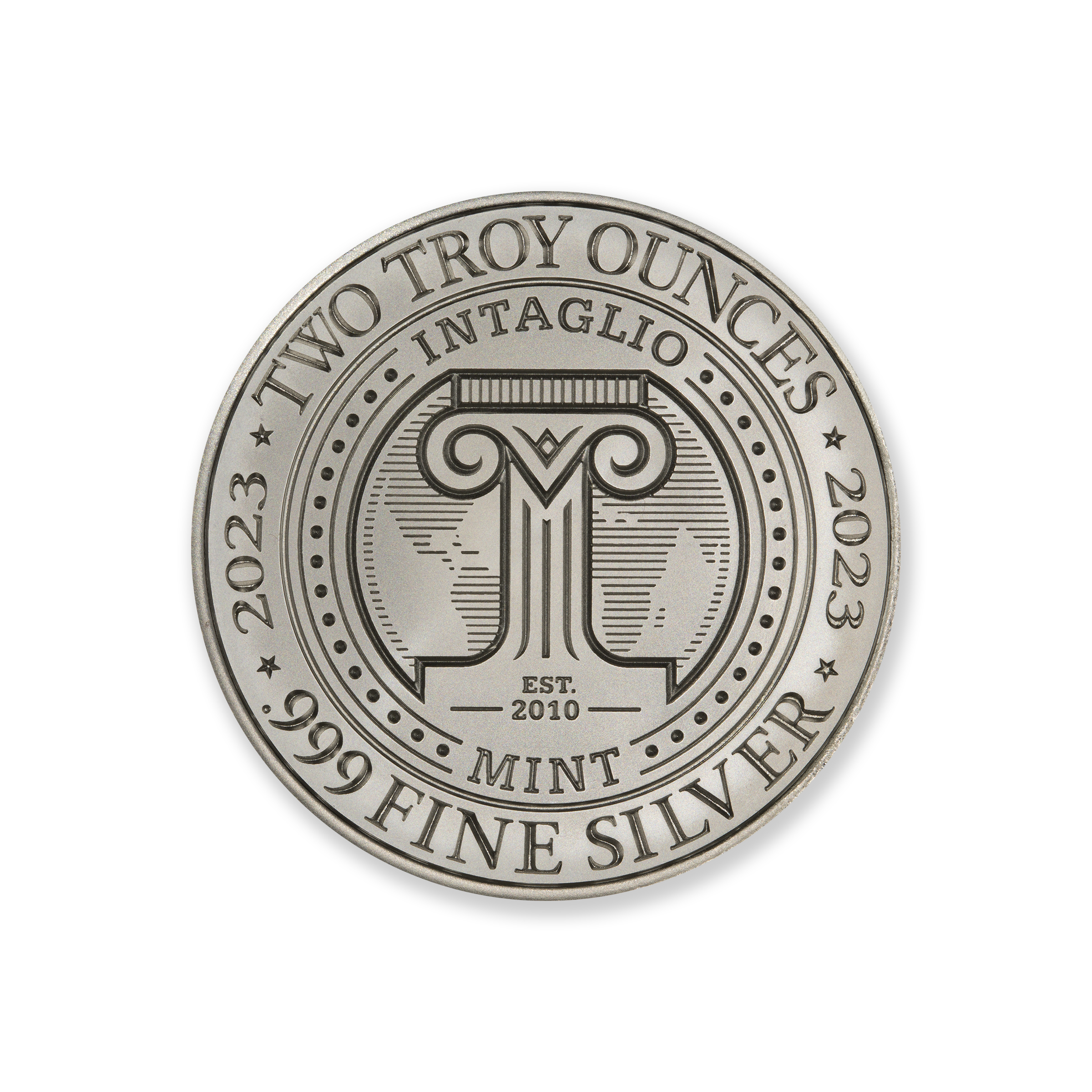 UFOs OVER CAVEMEN- 2 TROY OUNCE - 39MM - Image 2