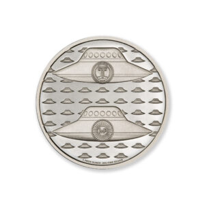 COWBOYS AND ALIENS – 1 TROY OUNCE – 39MM