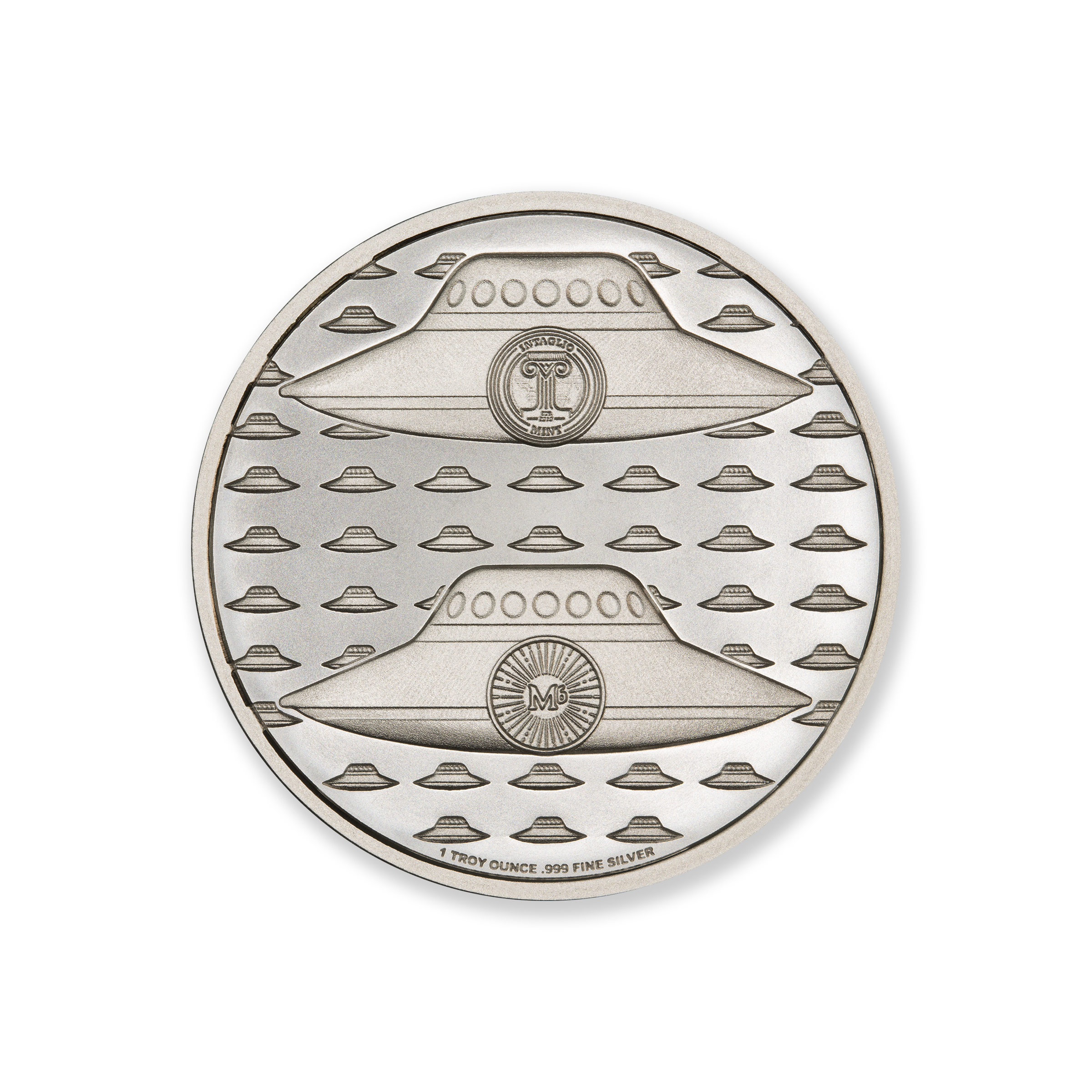 COWBOYS AND ALIENS – 1 TROY OUNCE – 39MM - Image 3