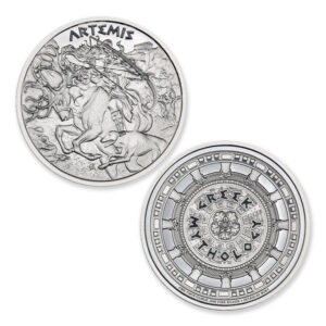 GREEK MYTHOLOGY SERIES – ARTEMIS – 1 TROY OUNCE – 39MM