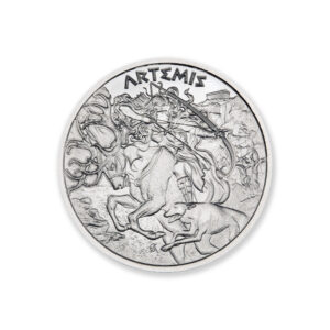 GREEK MYTHOLOGY SERIES – ARTEMIS – 1 TROY OUNCE – 39MM