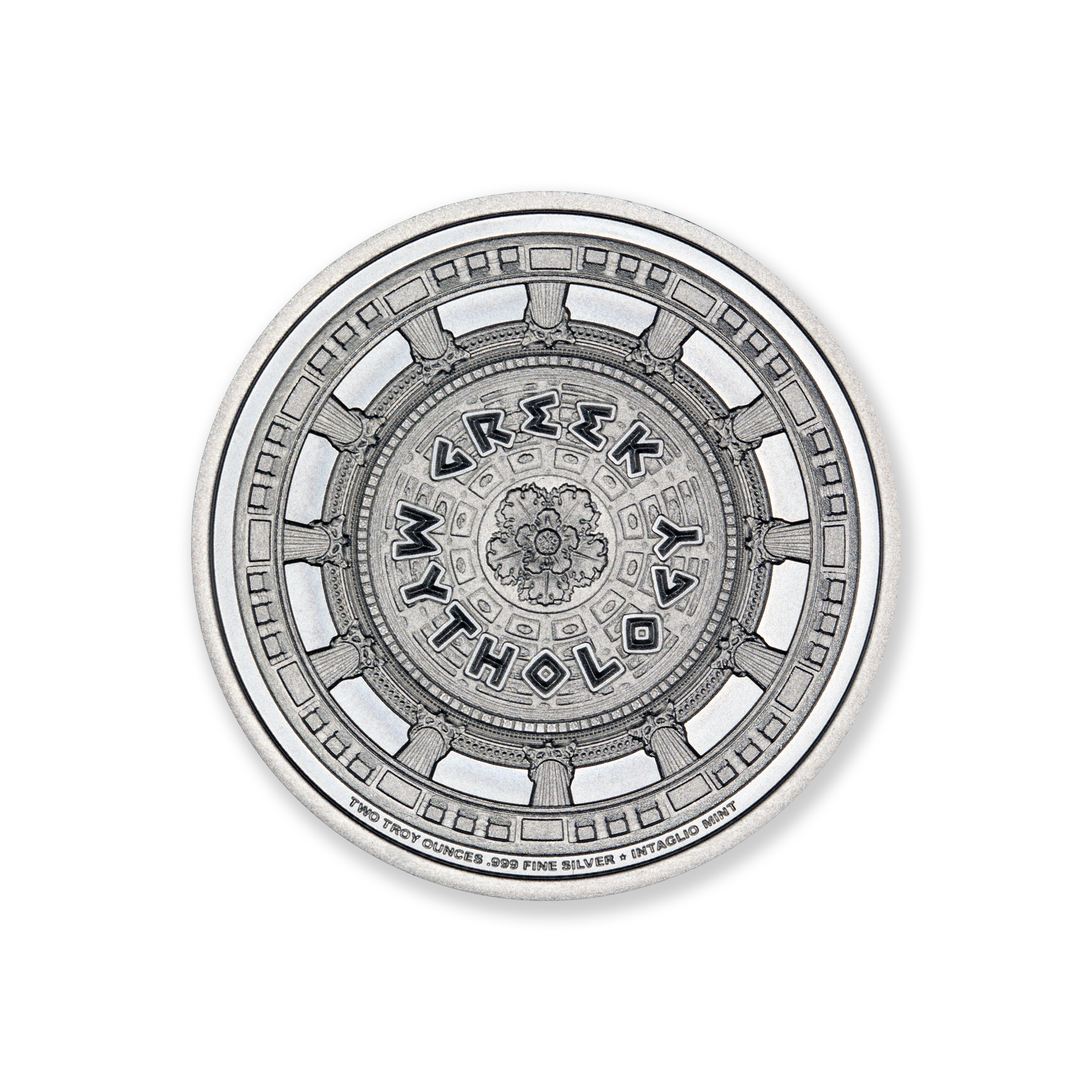 GREEK MYTHOLOGY SERIES – POSEIDON – 2 TROY OUNCE – 39MM - Image 3