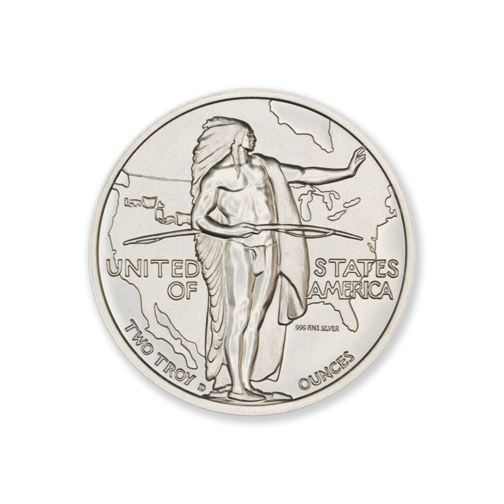 1939 OREGON TRAIL HALF COMMEMORATIVE TRIBUTE – 2 TROY OUNCE – 39MM
