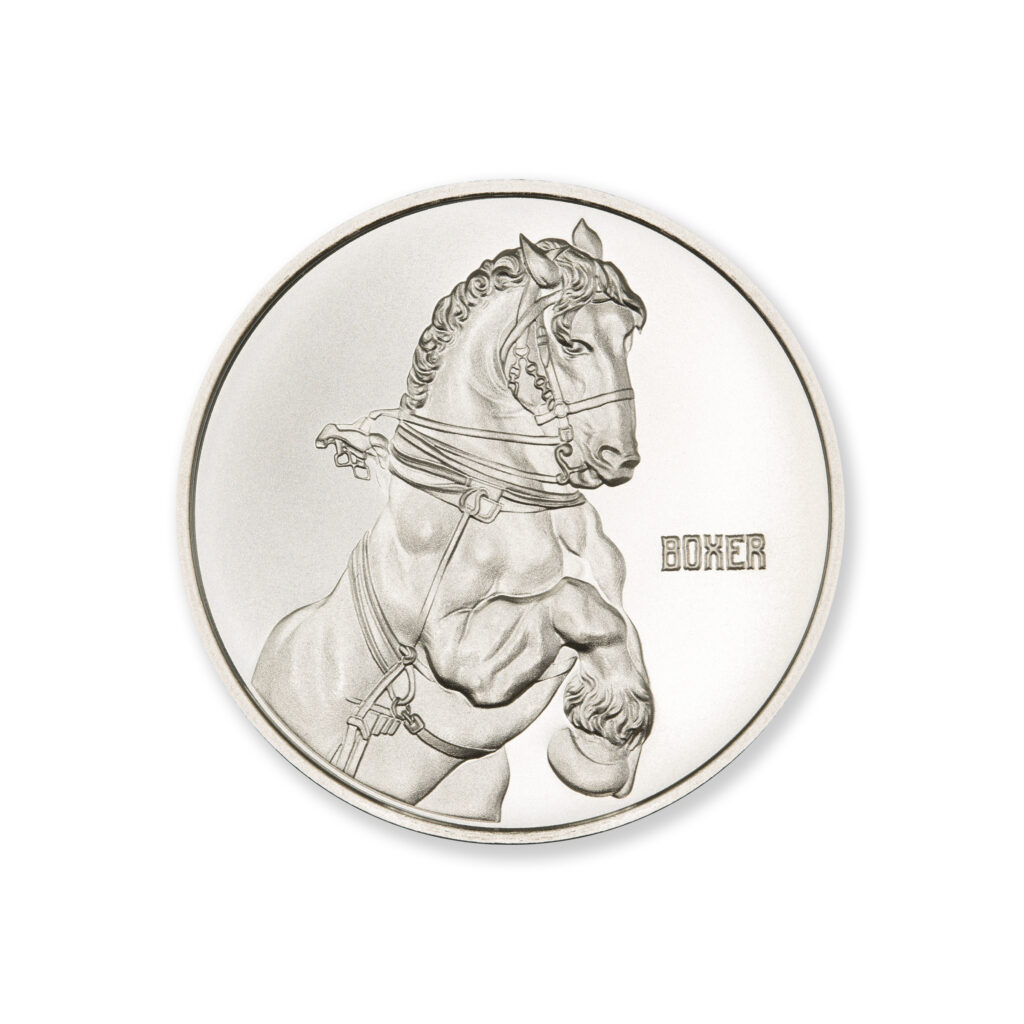ANIMAL FARM - BOXER - 1 TROY OUNCE - 39MM