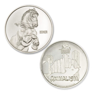 ANIMAL FARM - BOXER - 2 TROY OUNCE - 39MM