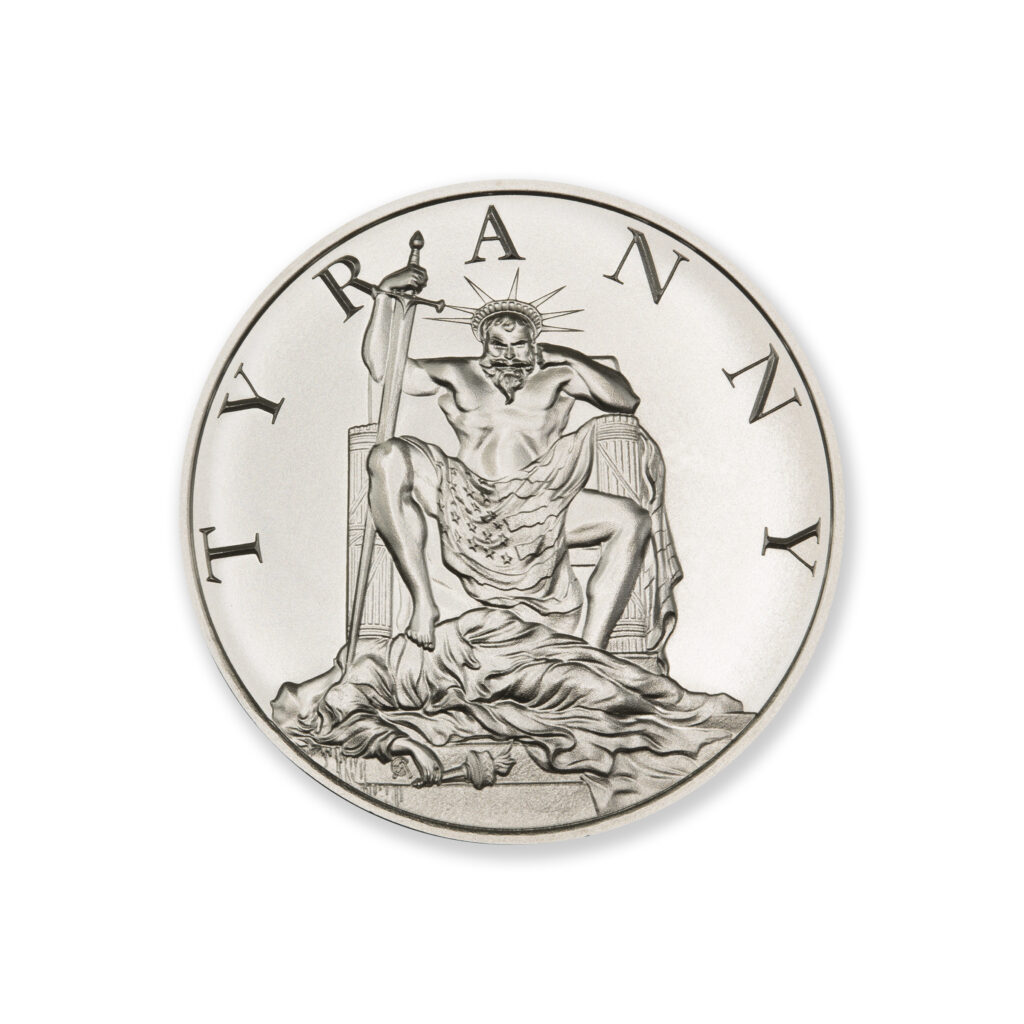 2023 – TYRANNY – 2 TROY OUNCE – 39MM