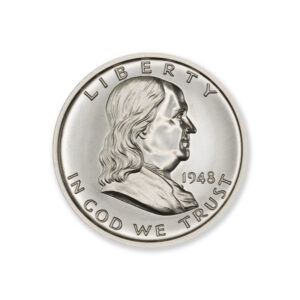 FRANKLIN HALF TRIBUTE - 2 TROY OUNCE - 39MM