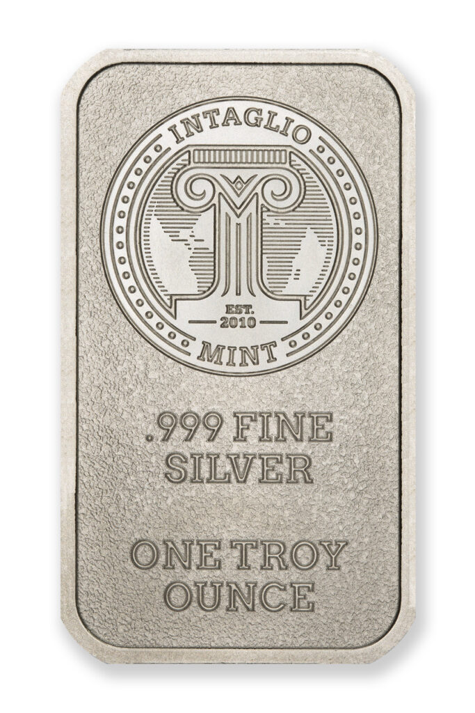 in-'täl-yō – 1 TROY OUNCE – BAR/INGOT
