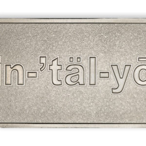 in-'täl-yō – 1 TROY OUNCE – BAR/INGOT - Image 3
