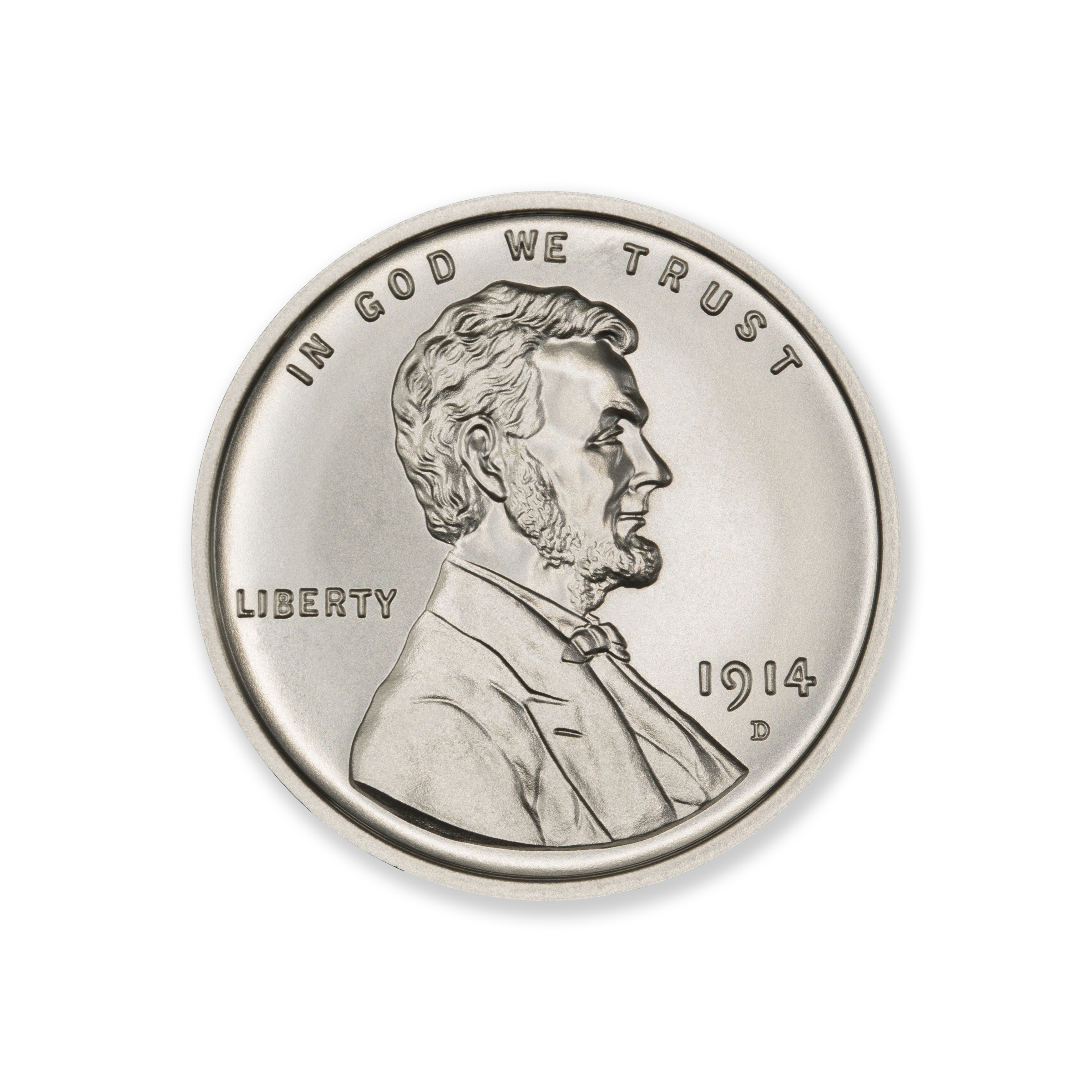 LINCOLN CENT TRIBUTE - 2 TROY OUNCE - 39MM - Image 2