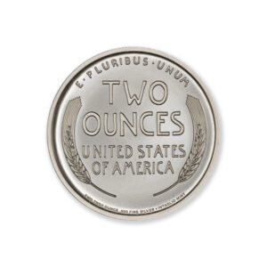LINCOLN CENT TRIBUTE - 2 TROY OUNCE - 39MM