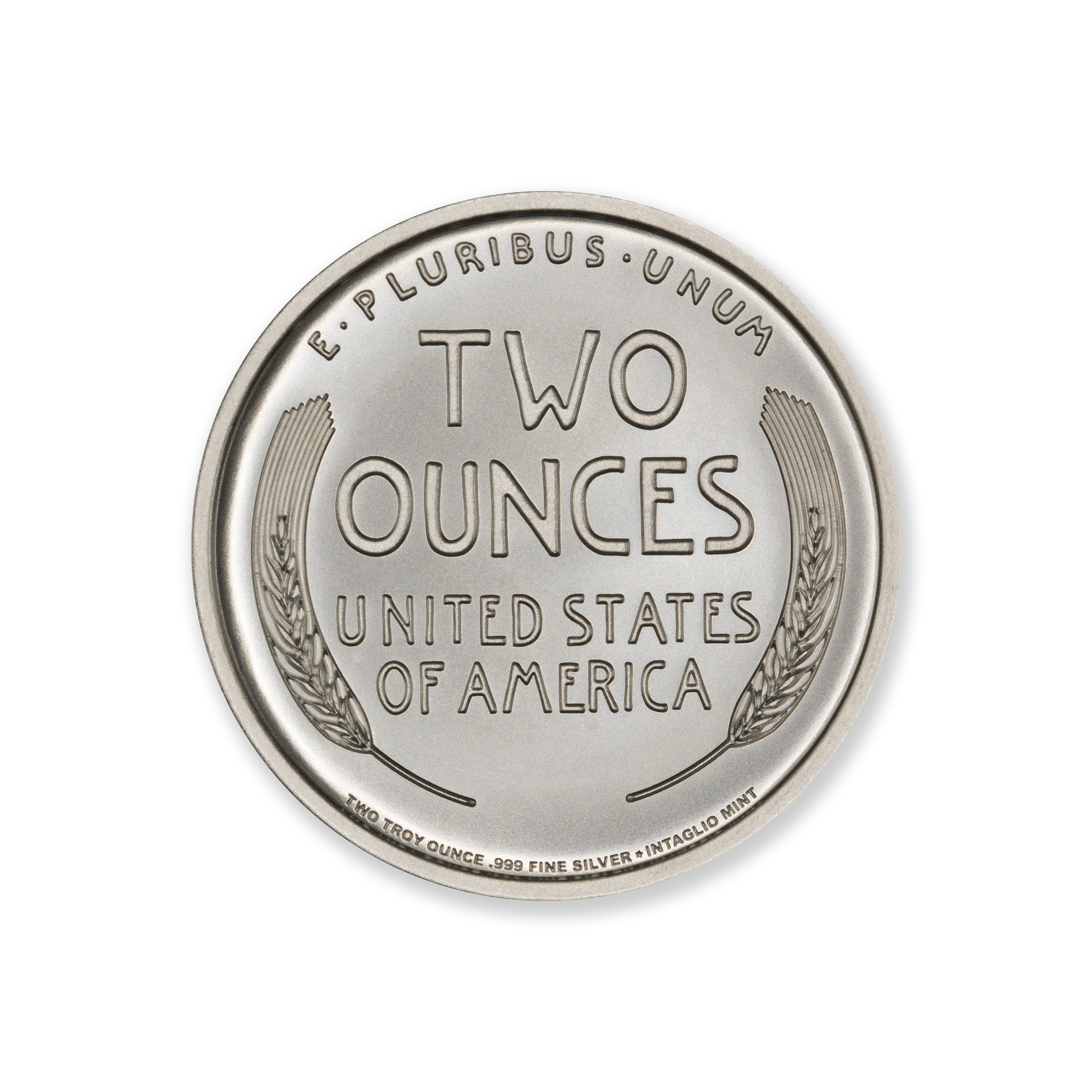 LINCOLN CENT TRIBUTE - 2 TROY OUNCE - 39MM - Image 3