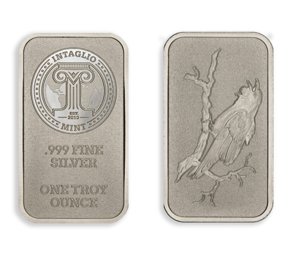 CROW – 1 TROY OUNCE – BAR/INGOT