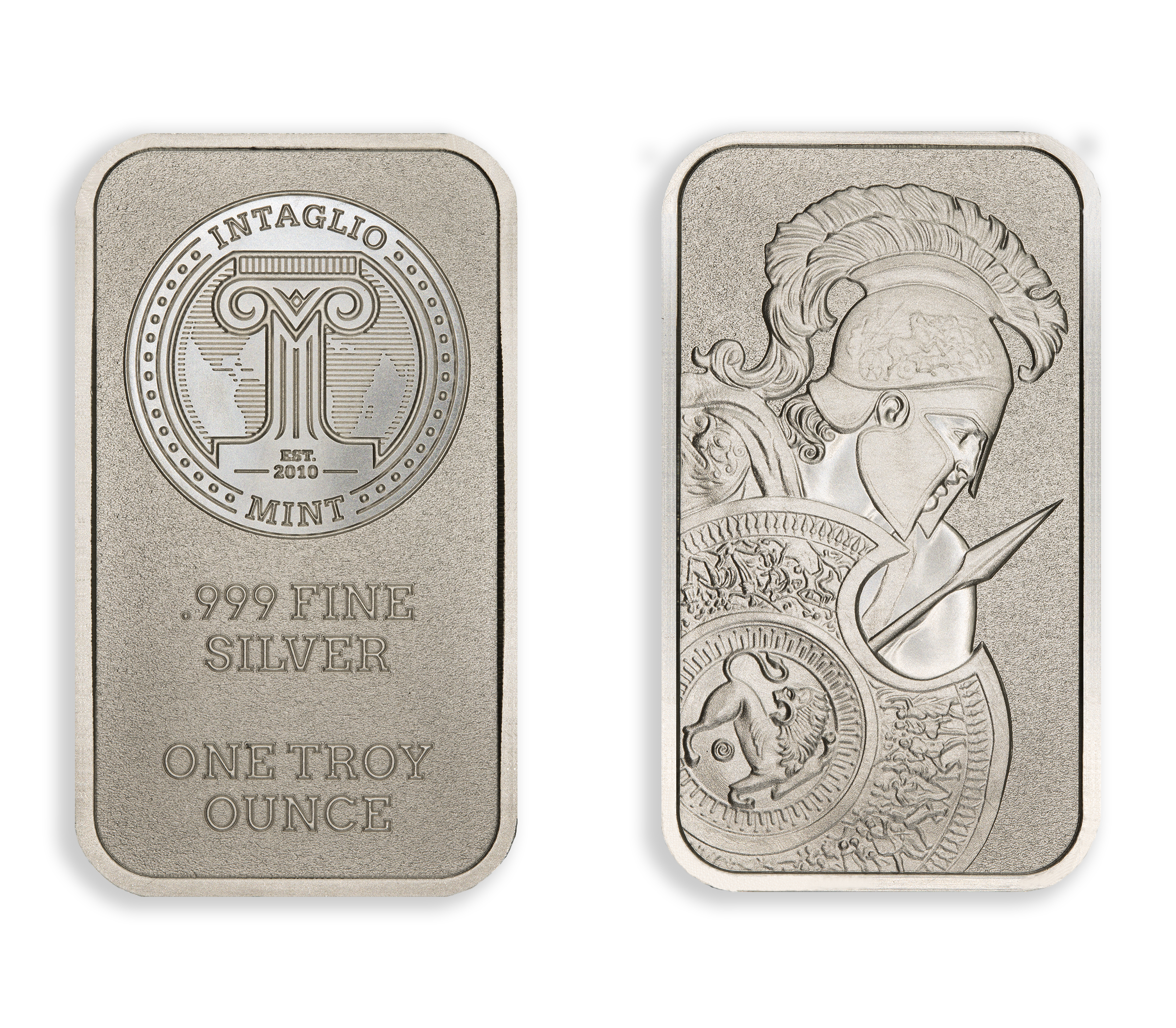 MOLON LABE – 1 TROY OUNCE – BAR/INGOT - Image 1