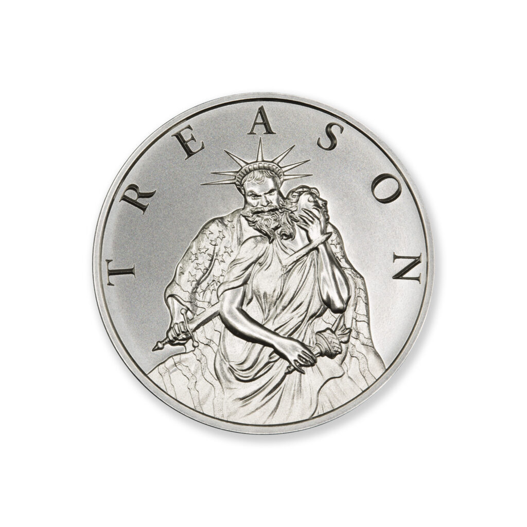 2023 – TREASON – 2 TROY OUNCE – 39MM