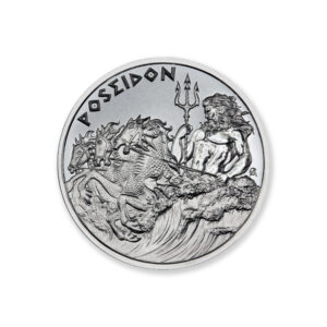 GREEK MYTHOLOGY SERIES – POSEIDON – 2 TROY OUNCE – 39MM