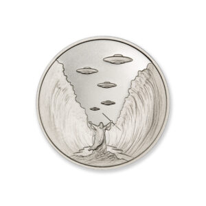 UFOs OVER THE RED SEA - 2 TROY OUNCE - 39MM