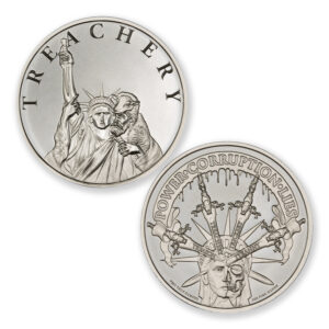 T4 SERIES - TREACHERY - 2 TROY OUNCE - 39MM