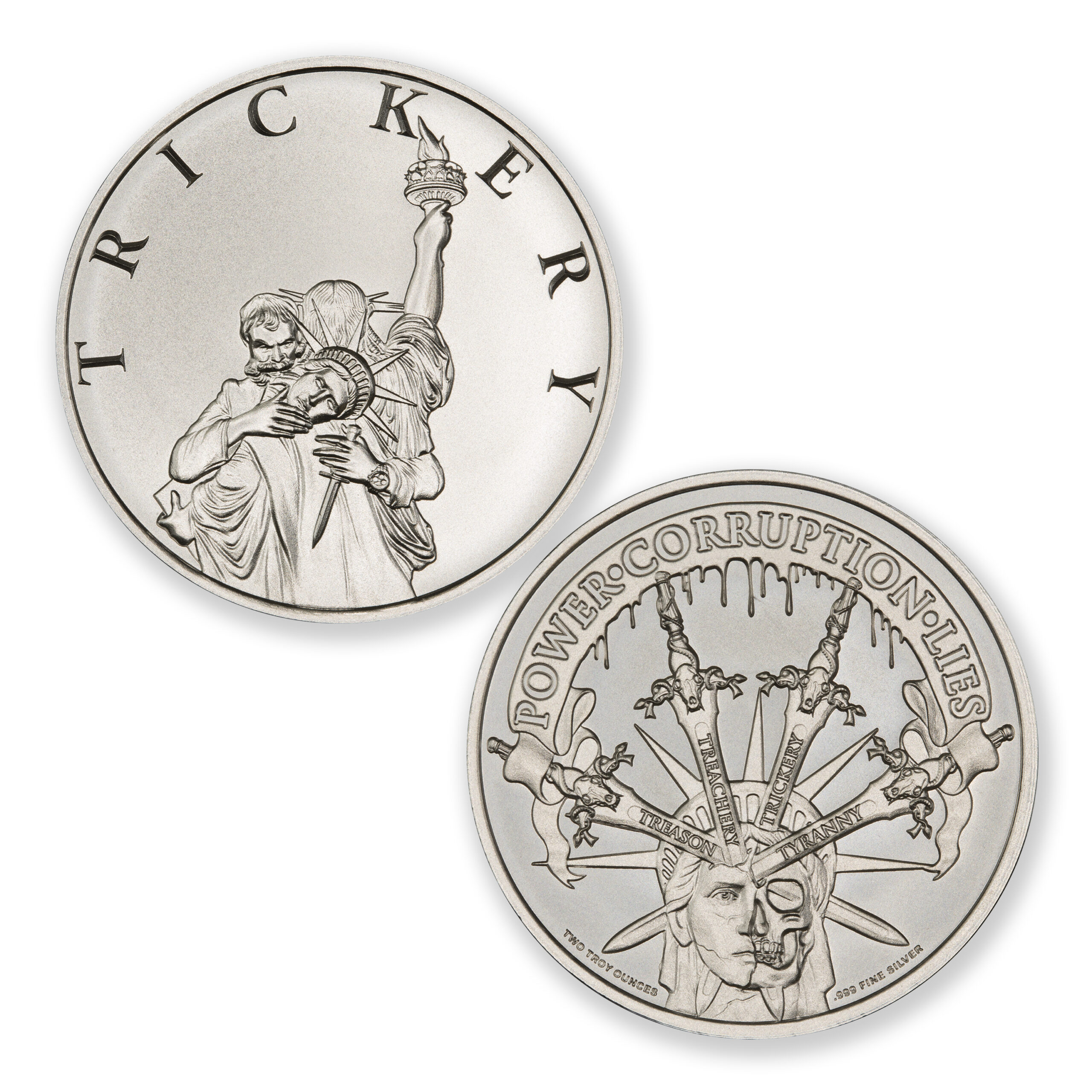 T4 SERIES - TRICKERY - 2 TROY OUNCE - 39MM - Image 1