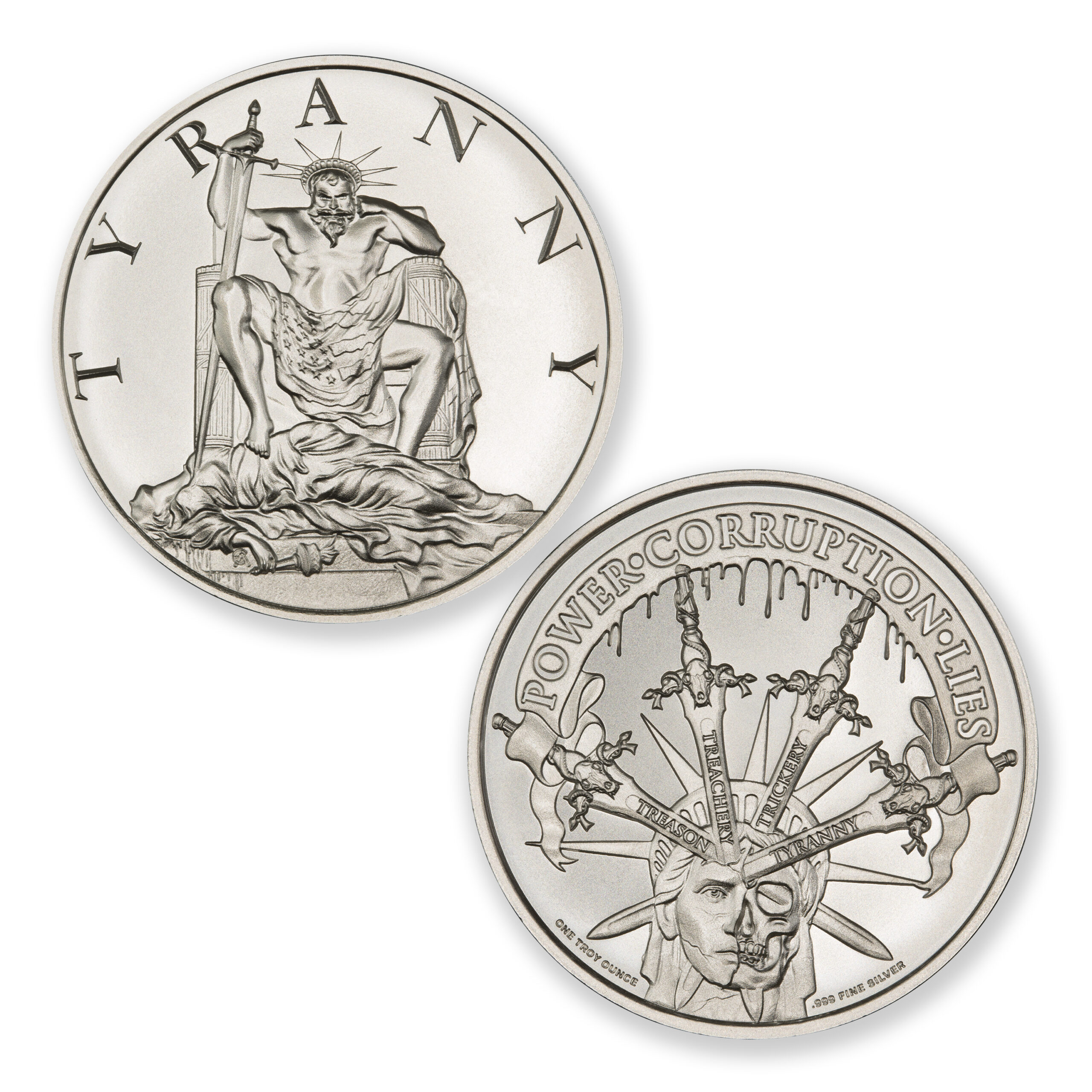 T4 SERIES - TYRANNY - 1 TROY OUNCE - 39MM - Image 1