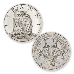T4 SERIES - TYRANNY - 2 TROY OUNCE - 39MM