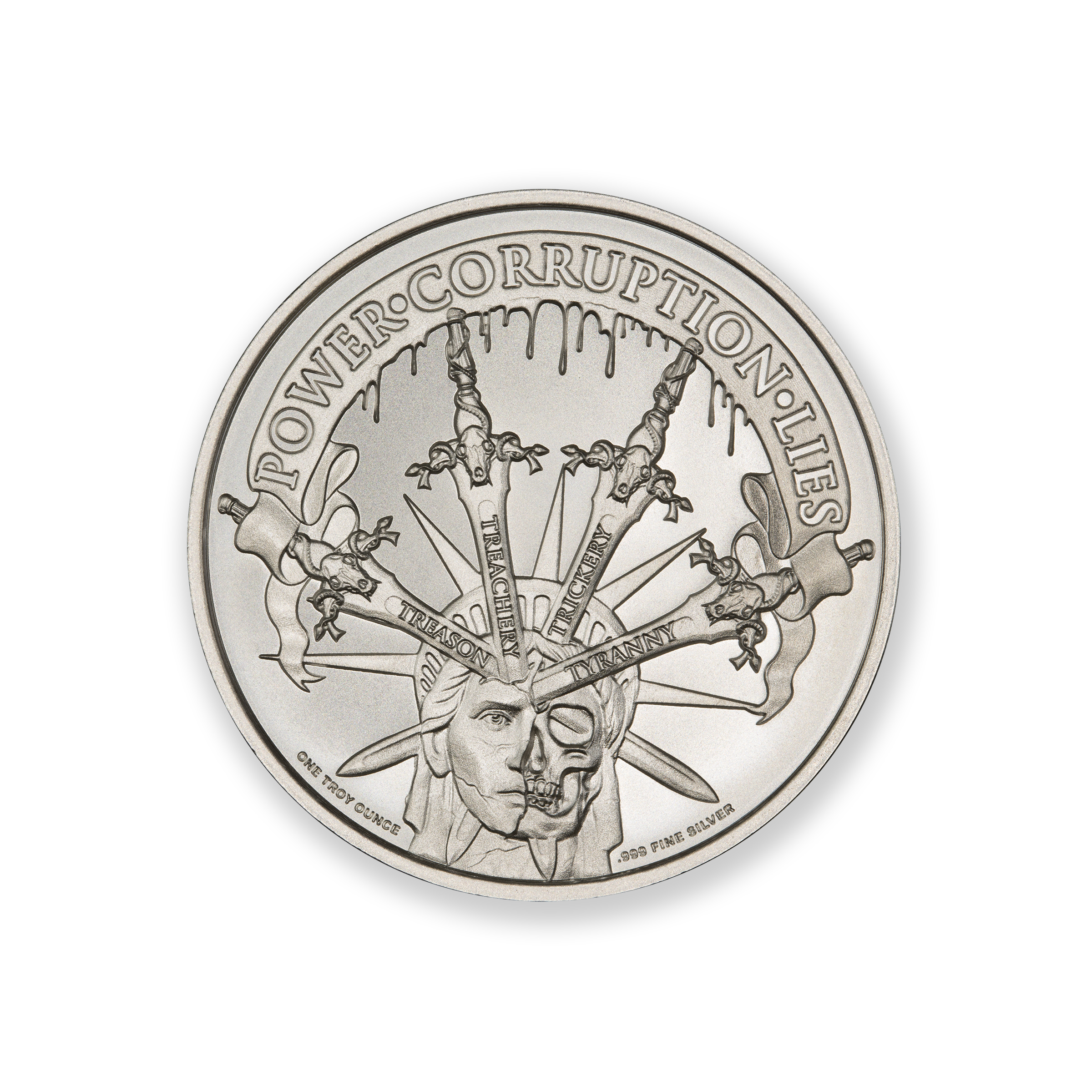 T4 SERIES - TREACHERY - 1 TROY OUNCE - 39MM - Image 3
