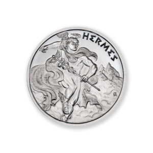 GREEK MYTHOLOGY SERIES - HERMES - 1 TROY OUNCE - 39MM