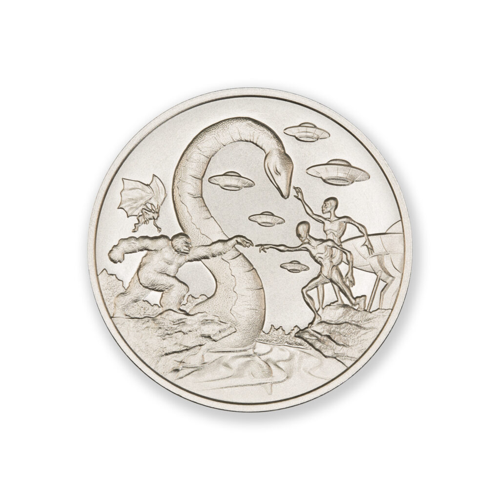 UFOs FIRST CONTACT - 1 TROY OUNCE - 39MM (SERIES FINALE)