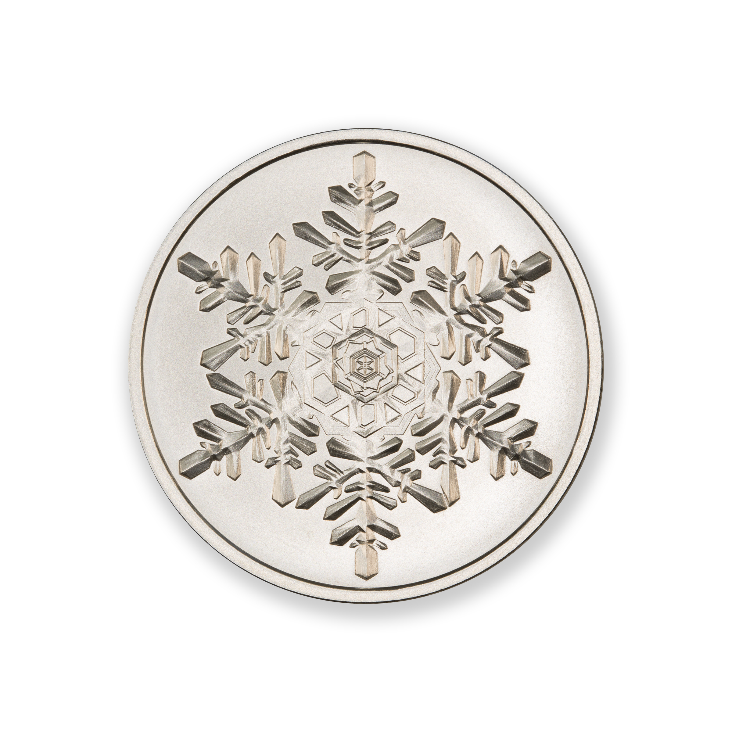SNOWFLAKE - 1 TROY OUNCE - 39MM - Image 1