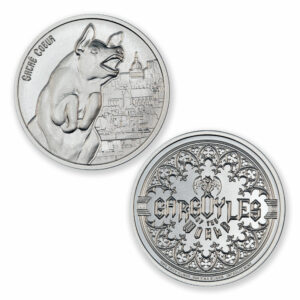 GARGOYLE - TYPE IV - SACRÉ COEUR - PIG - 1 TROY OUNCE - 39MM