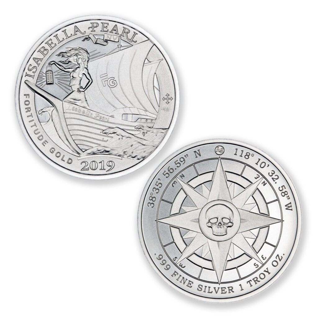 ISABELLA PEARL - 1 TROY OUNCE - 39MM
