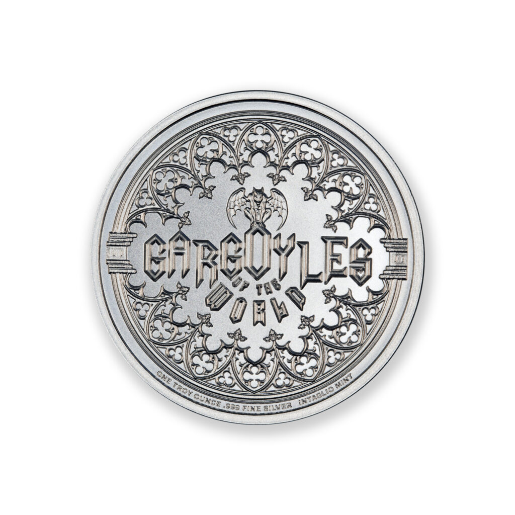 GARGOYLE - TYPE I - NOTRE-DAME - 1 TROY OUNCE - 39MM