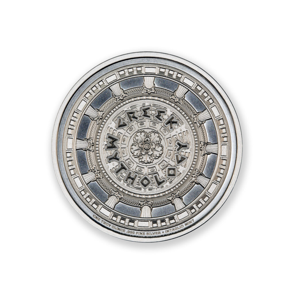 GREEK MYTHOLOGY SERIES - MEDUSA - 1 TROY OUNCE - 39MM