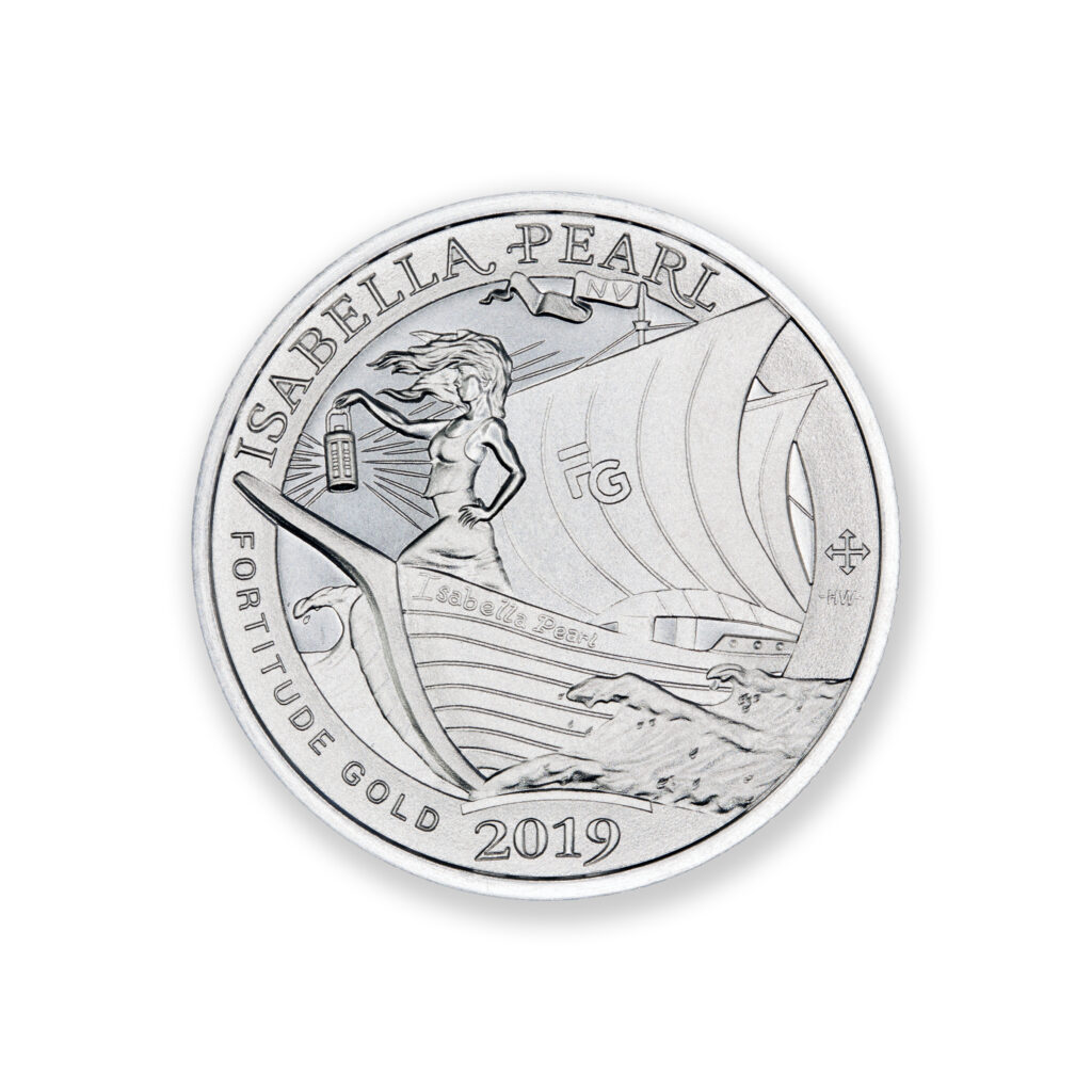 ISABELLA PEARL - 1 TROY OUNCE - 39MM