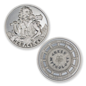 GREEK MYTHOLOGY SERIES – HERACLES – 2 TROY OUNCE – 39MM