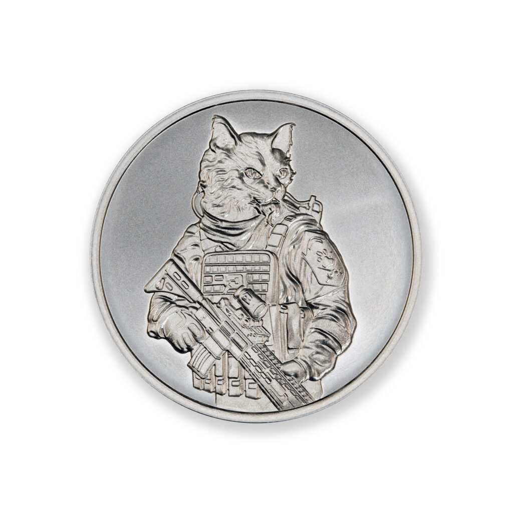 SOLDIER OF FORTUNE - 1 TROY OUNCE - 39MM