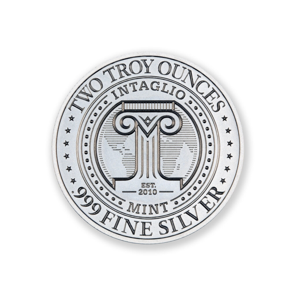 TEMPUS FUGIT - 2 TROY OUNCE - 39MM
