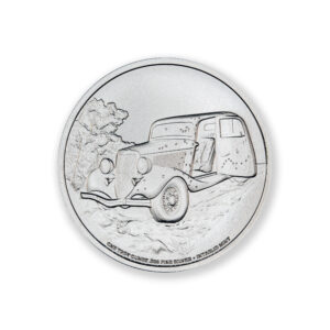 PUBLIC ENEMY #1 - BONNIE AND CLYDE - 1 TROY OUNCE - 39MM