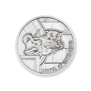 GARGOYLE - TYPE VIII - CHAPELLE DE BETHLÉEM - 1 TROY OUNCE - 39MM