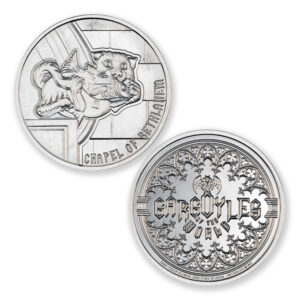GARGOYLE - TYPE VIII - CHAPELLE DE BETHLÉEM - 1 TROY OUNCE - 39MM