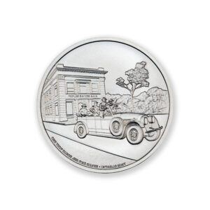 PUBLIC ENEMY #1 - JOHN DILLINGER -  1 TROY OUNCE - 39MM