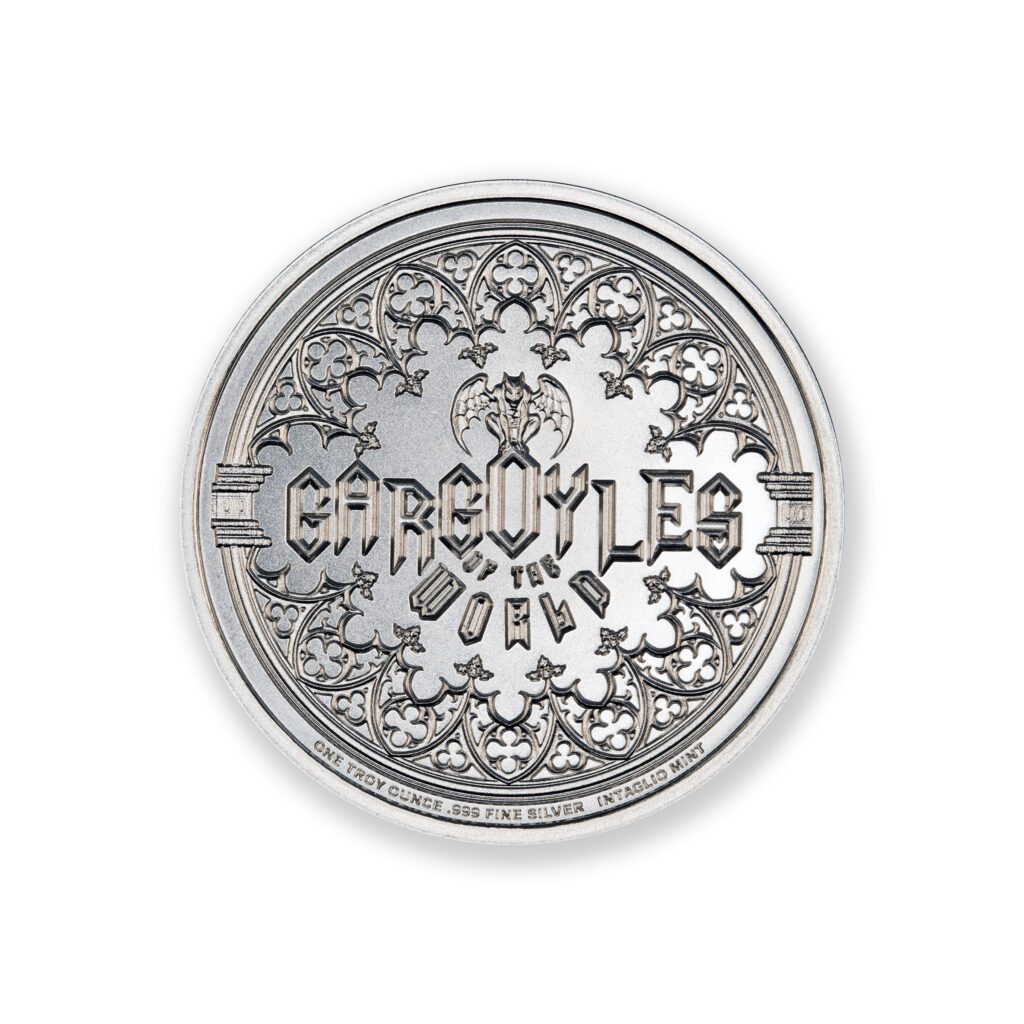 GARGOYLE - TYPE IX - WESTMINSTER ABBEY - 1 TROY OUNCE - 39MM