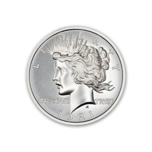 1921 PEACE DOLLAR TRIBUTE - 1 TROY OUNCES - 39MM