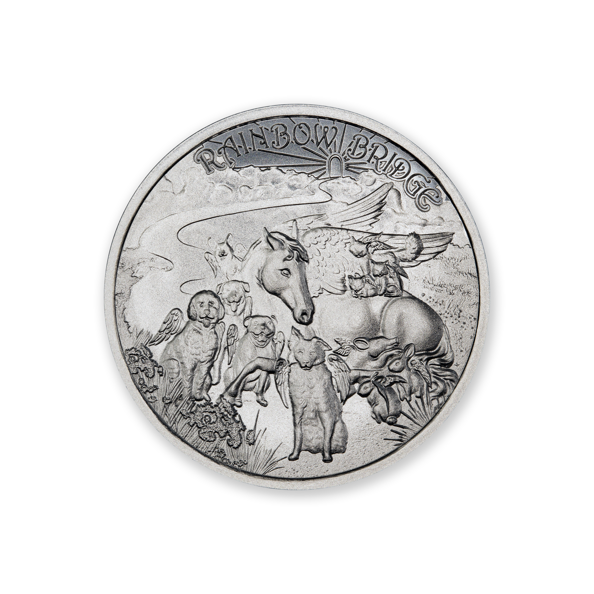RAINBOW BRIDGE - 1 TROY OUNCE - 39MM - Image 2